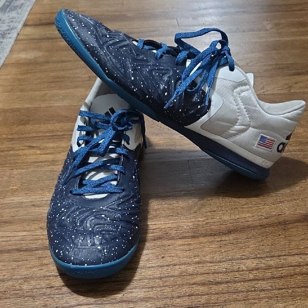 Adidas Men's‎ Blue and White Athletic Shoes